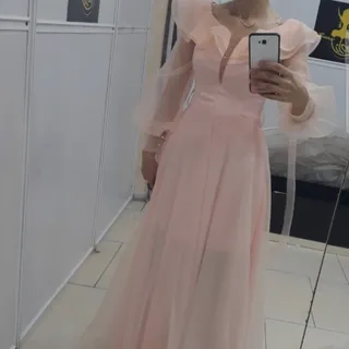 لباس مجلسی حریر شیشه ای