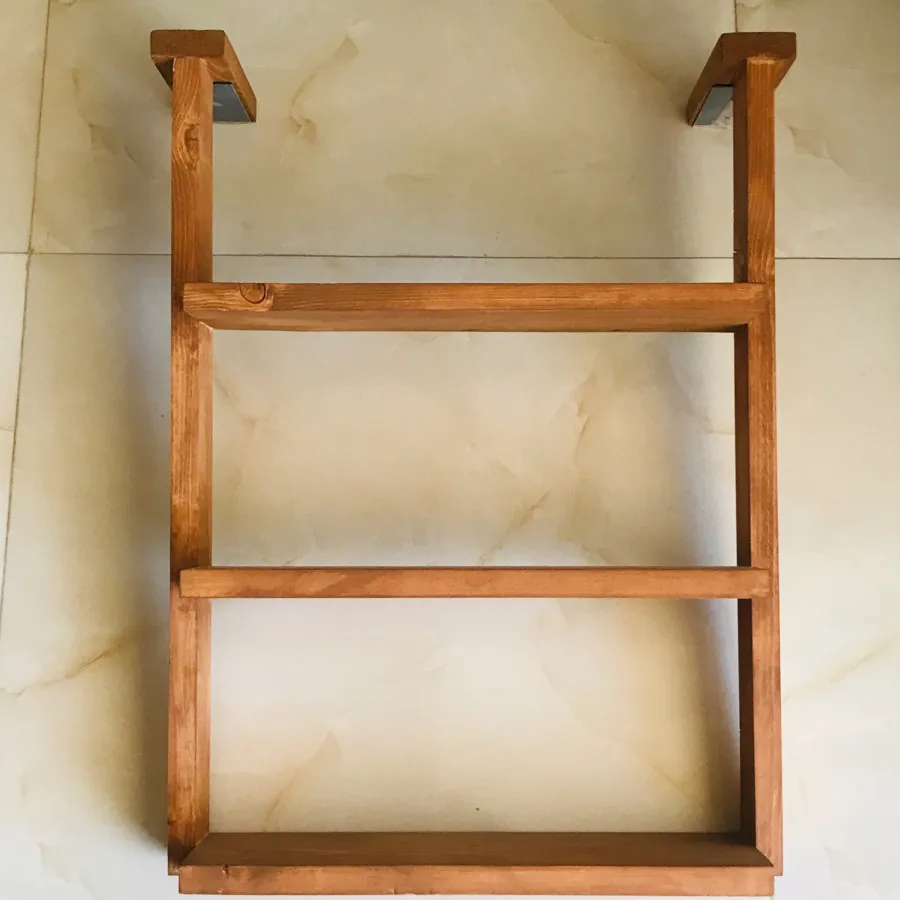شلف دیواری چوب راش