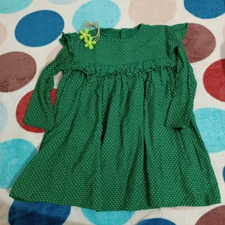 پیراهن نخی بچگانه