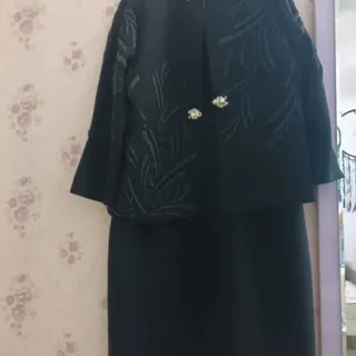 کت و سارافون  مشکی مجلسی