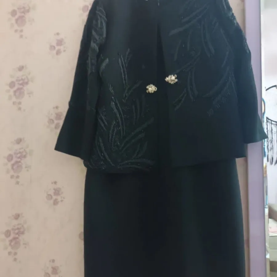 کت و سارافون مشکی مجلسی