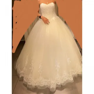 لباس عروس دکلته ترک