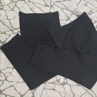 دوتا شلوار پارچه ای با هم