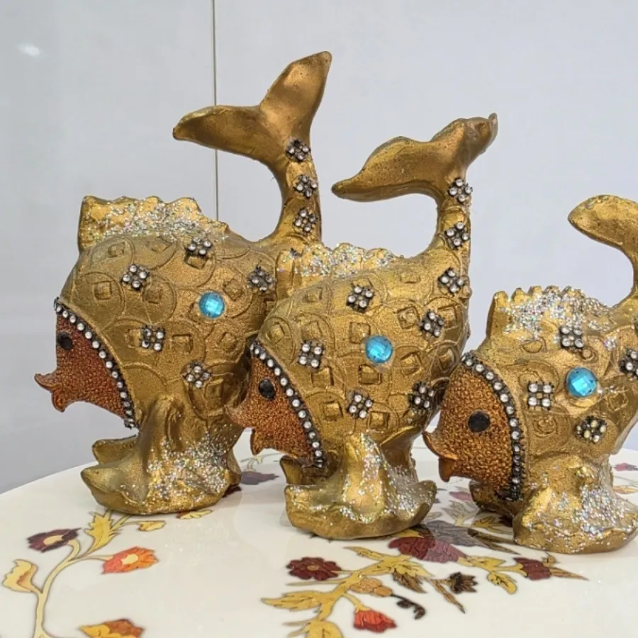 ست ماهی طلایی دکوری