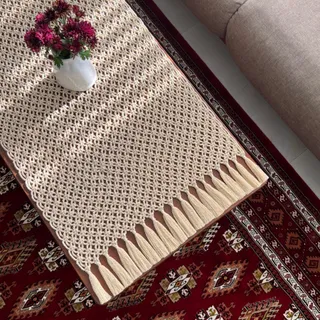 رومیزی مکرومه