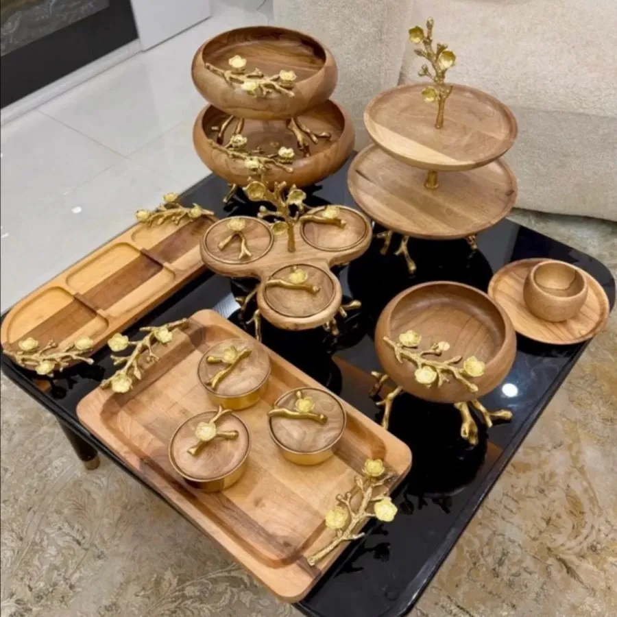 ست پذیرایی چوبی