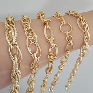 دستبندهای طرح طلا