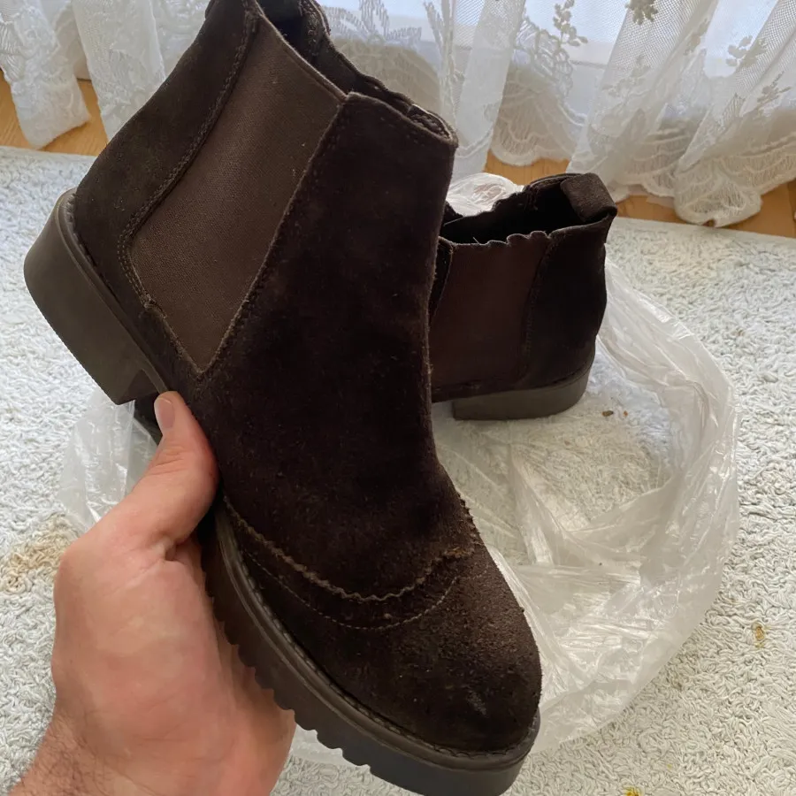 بوت چرم طبیعی (جیر) ترک