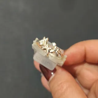انگشتر نقره پروانه ای