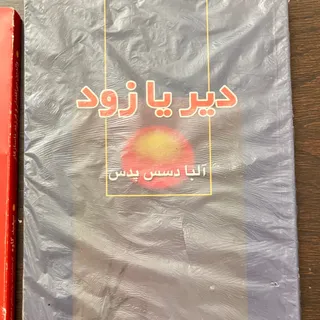 کتاب دیر یا زود