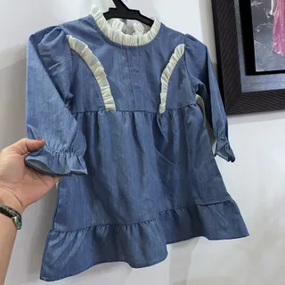 پیراهن نخی دخترونه