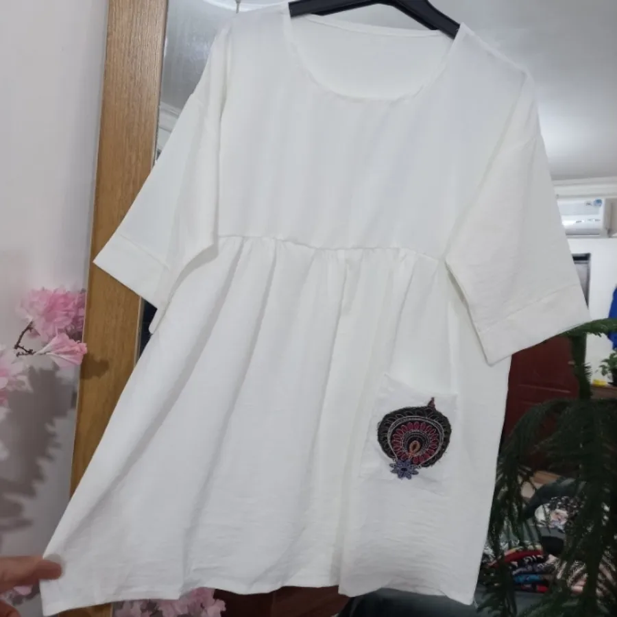 شومیز خنک ابر و بادی