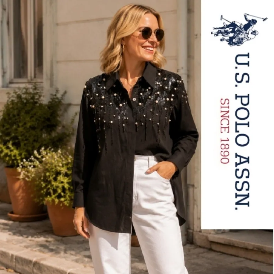 شومیز نخی US POLO