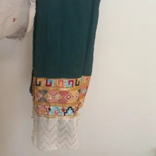 شال نخی سوزندوزی