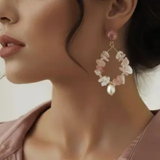 گوشواره سنگ وارداتی