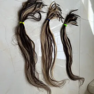 مو طبیعی ازسرچیده شده