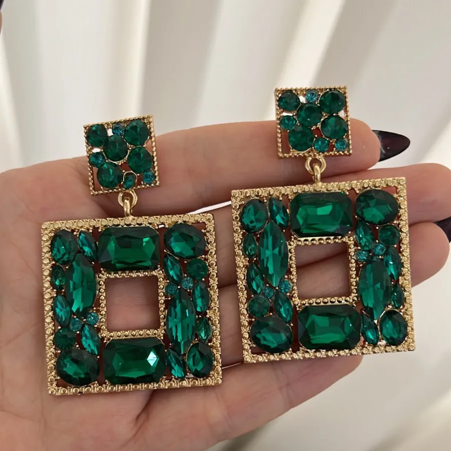 گوشواره کریستالی