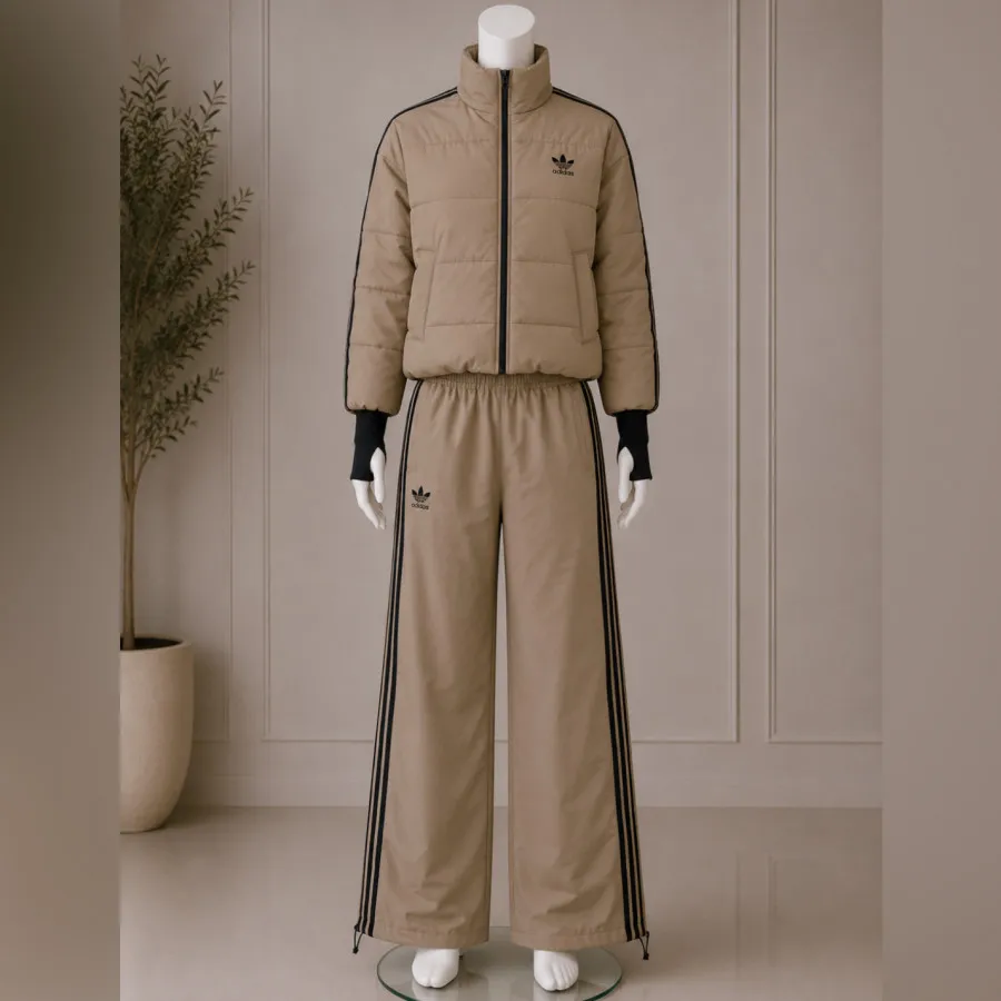 ست کاپشن و شلوار ادیداس