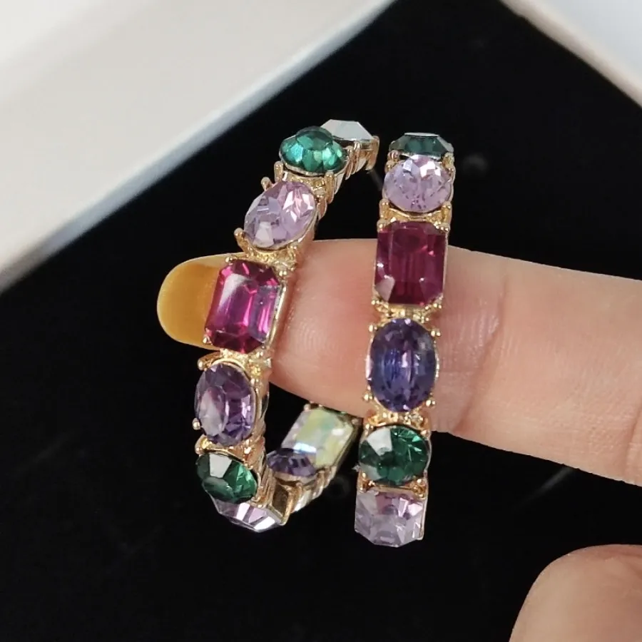 گوشواره جواهری وارداتی