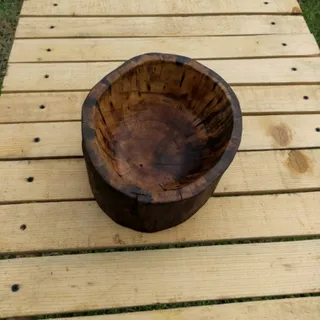 کاسه چوبی
