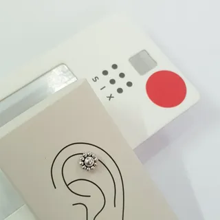 پیرسینگ گوش استیل جراحی