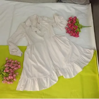 بارانی شیک سفید