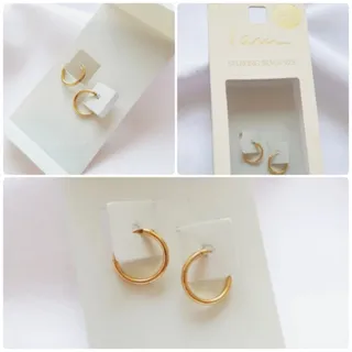 گوشواره نقره روکش طلا