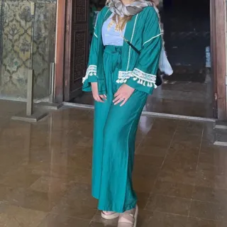 ست مانتو کتی و شلوار