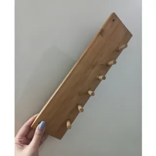 آویز چوبی فنجان و لیوان