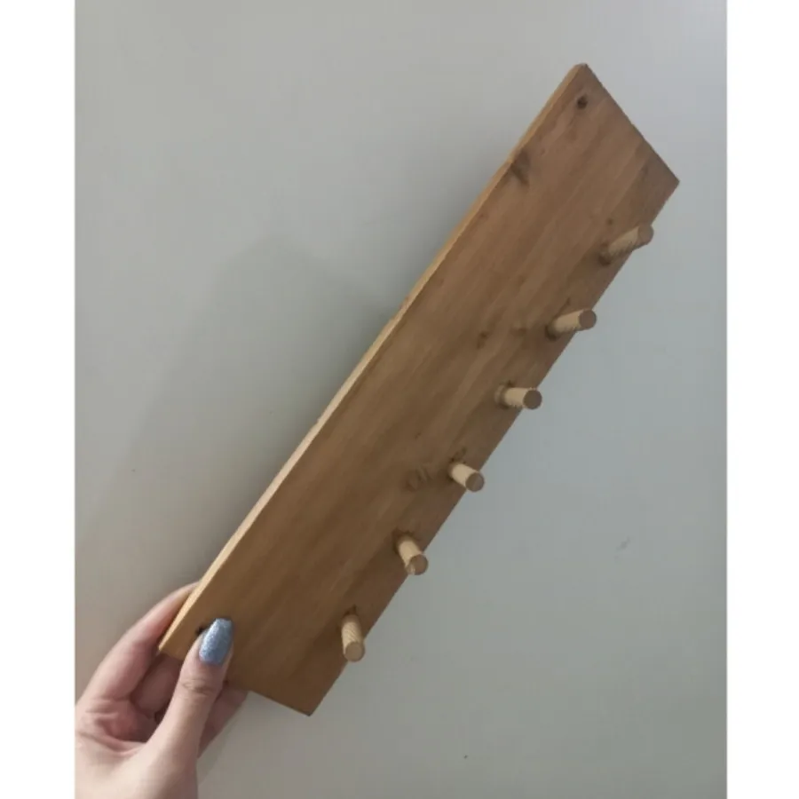 آویز چوبی فنجان و لیوان