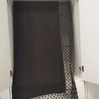 شال لبه تور خال خالی حریر