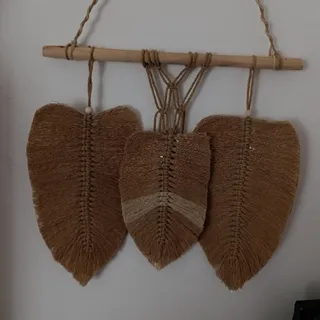 دیوارکوب مکرومه