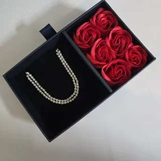 گردنبند نگینی دولاین