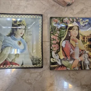 دو عدد تابلو دیوارکوب نو