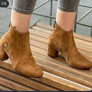 نیم بوت قهوه ای