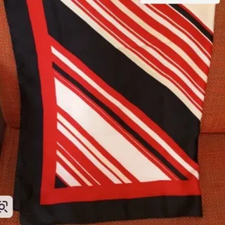 روسری ساتن سه رنگ