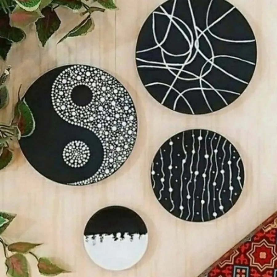 دیوارکوب دکوراتیو چهارتکه