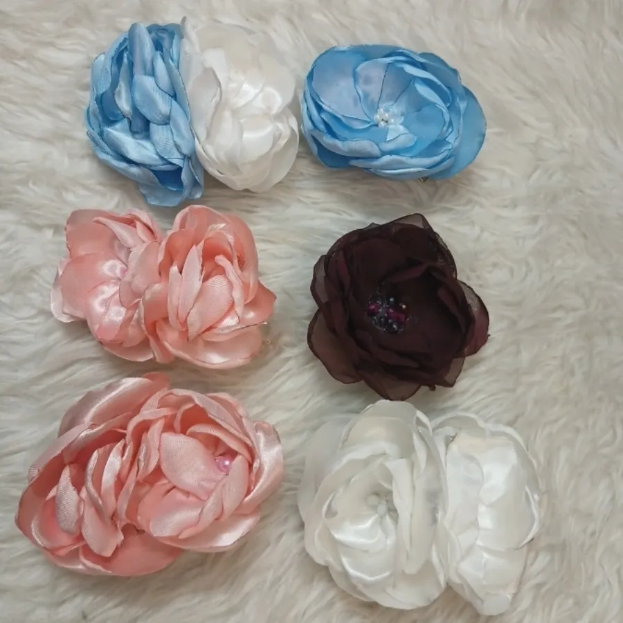 گیره مو گل