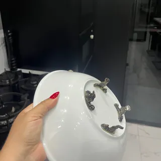 ظرف دسته برنزی