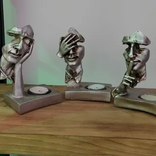 جا شمعی و مجسه هنری