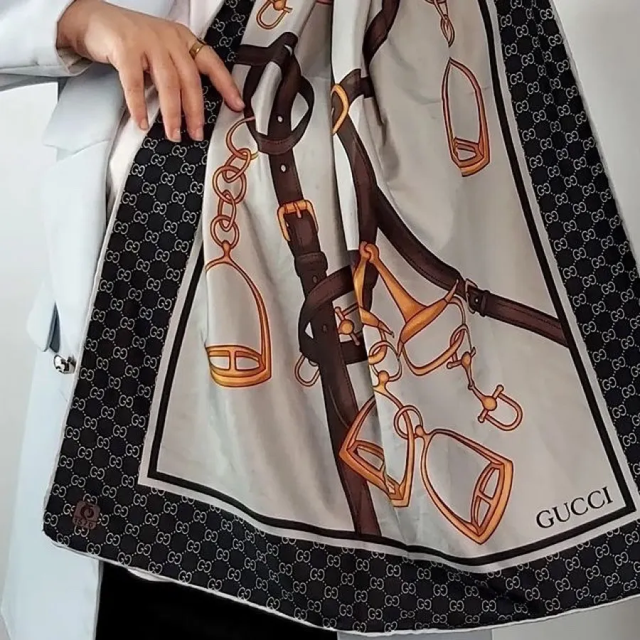 شال مجلسی طرح Gucci