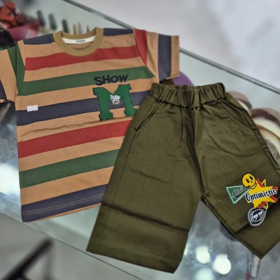 تیشرت شلوارک پسرانه