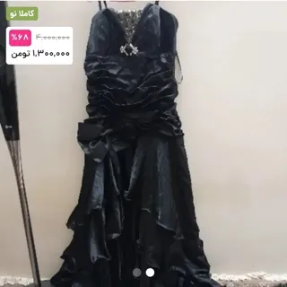 لباس مجلسی ساتن از ترکیه