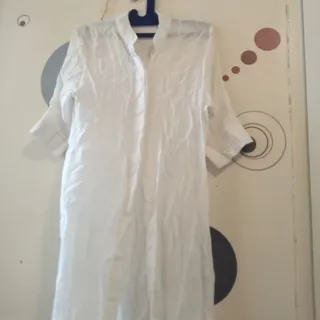 مانتو سفید نازک وخنک