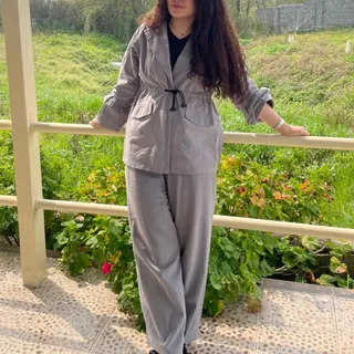 ست مانتو و شلوار تابستونی