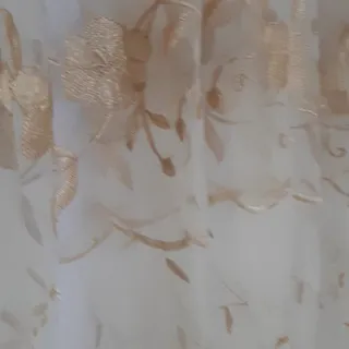 پرده حریرگل برجسته حراج