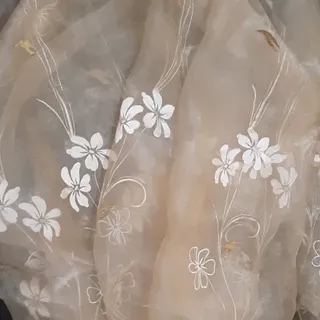 پرده حریر حراج