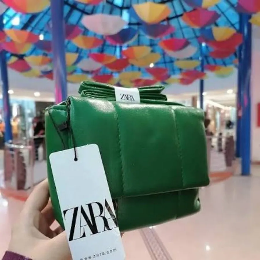 کیف زارا سبز