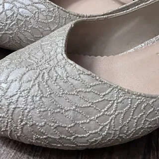 کفش عروس پاشنه تخت