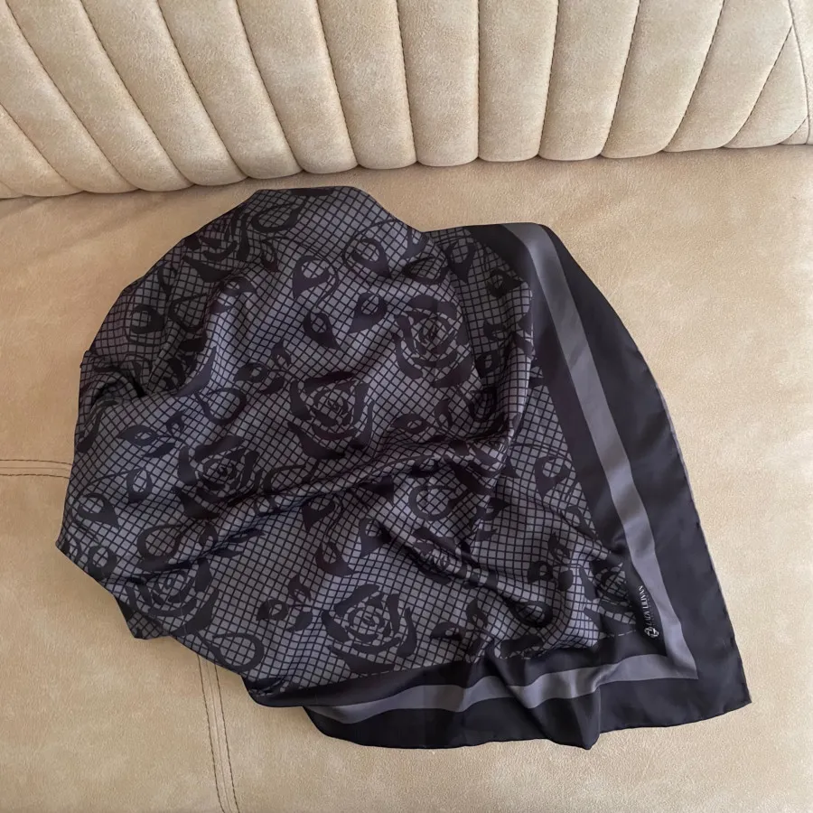 روسری ابریشم مجلسی دستدوز